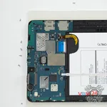 How to disassemble Samsung Galaxy Tab E 9.6'' SM-T561, Step 6/2