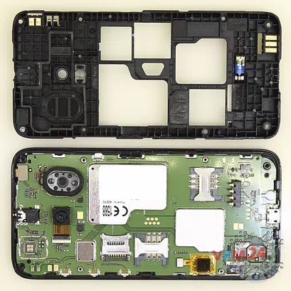 How to disassemble Alcatel OT PIXI 3 4027D, Step 4/2