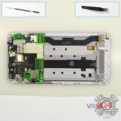 Como desmontar Xiaomi RedMi Note 3 por si mesmo, Passo 10/1