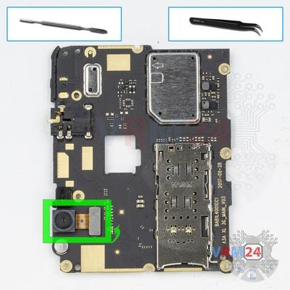 How to disassemble Alcatel 3C 5026D, Step 14/1