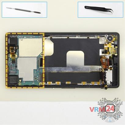 How to disassemble Sony Xperia Z3 Plus, Step 15/1