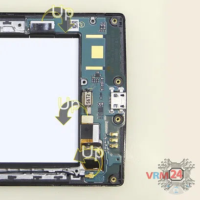 How to disassemble ZTE Zmax 2, Step 7/2