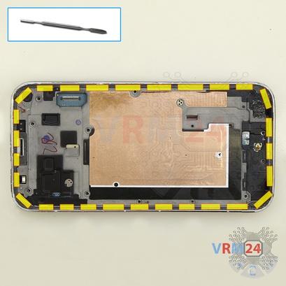 Cómo desmontar Samsung Galaxy S5 mini SM-G800, Paso 9/1