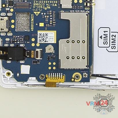 How to disassemble Lenovo A1000, Step 7/3