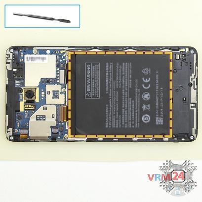 How to disassemble Xiaomi RedMi Note 4X, Step 5/1