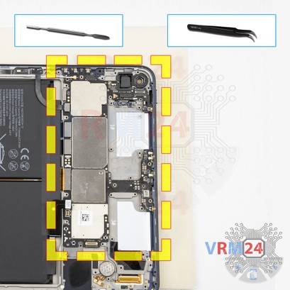 Como desmontar Huawei MatePad Pro 10.8'' por si mesmo, Passo 25/1