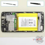 How to disassemble ZTE Axon 7 Mini, Step 13/1
