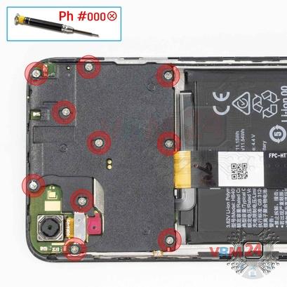 How to disassemble Huawei Honor 9S, Step 4/1