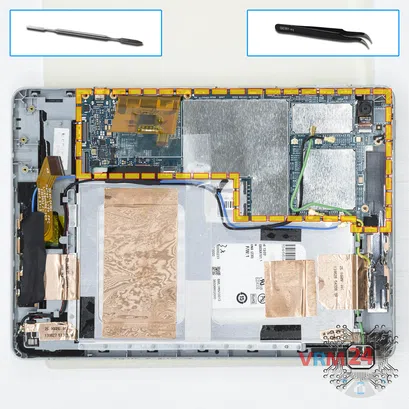 Cómo desmontar Acer Iconia Tab A1-811, Paso 9/1