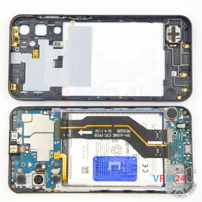 Как разобрать Samsung Galaxy А15 SM-A155, Шаг 7/2