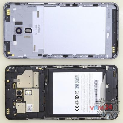 How to disassemble Meizu M3 Note M681H, Step 3/2