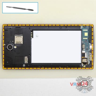 How to disassemble ZTE Zmax 2, Step 6/1