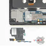 Cómo desmontar Samsung Galaxy Tab S 10.5'' SM-T805, Paso 11/2