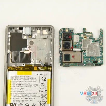 How to disassemble Sony Xperia 5 III, Step 21/2