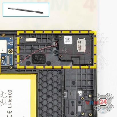 Как разобрать Lenovo Tab M10 Plus TB-X606F, Шаг 18/1