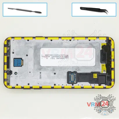 How to disassemble Samsung Galaxy A6 (2018) SM-A600, Step 6/1