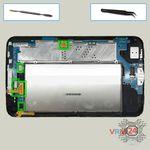 Как разобрать Samsung Galaxy Tab 3 7.0'' SM-T2105, Шаг 6/1