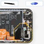 Cómo desmontar Huawei Nova 13, Paso 14/1