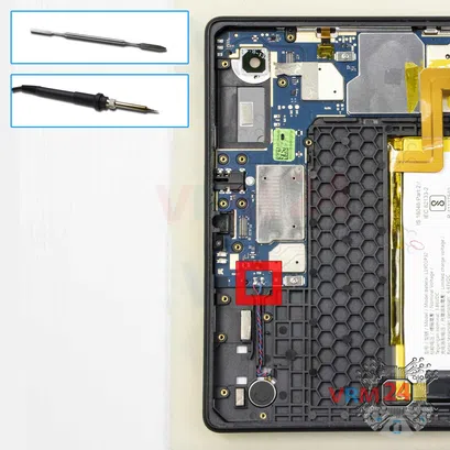 Como desmontar Lenovo Tab M10 Plus TB-X606F, Passo 16/1