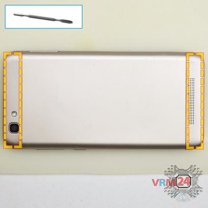 How to disassemble ZTE Blade A610, Step 2/1