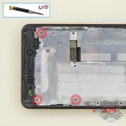How to disassemble Nokia 6.1 TA-1043, Step 6/1