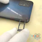 How to disassemble ZTE Blade V20 Smart, Step 2/4