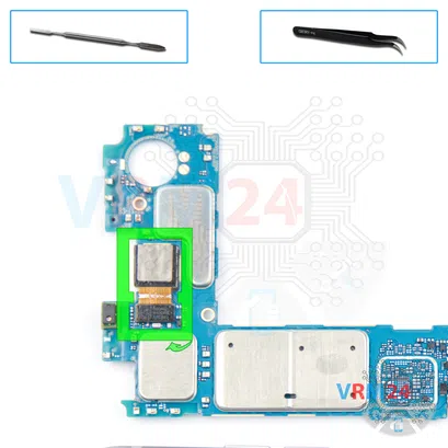 How to disassemble LG Q7 Q610, Step 11/1