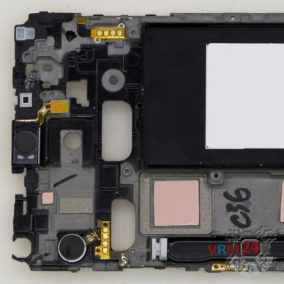 How to disassemble Samsung Galaxy Note 4 SM-N910, Step 13/2