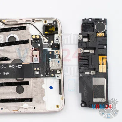 How to disassemble Lenovo ZUK Z2 Pro, Step 8/2