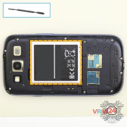 How to disassemble Samsung Galaxy S3 SHV-E210K, Step 2/1