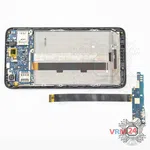 Como desmontar Alcatel OT PIXI 4 Plus Power 5023F por si mesmo, Passo 8/2