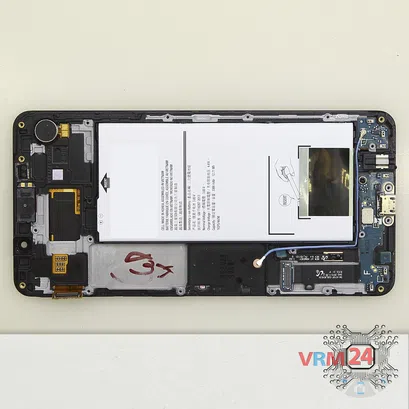 Cómo desmontar Samsung Galaxy A7 (2016) SM-A710, Paso 9/1