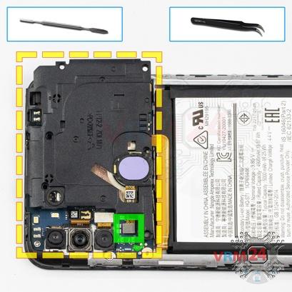 Cómo desmontar Samsung Galaxy M11 SM-M115, Paso 6/1