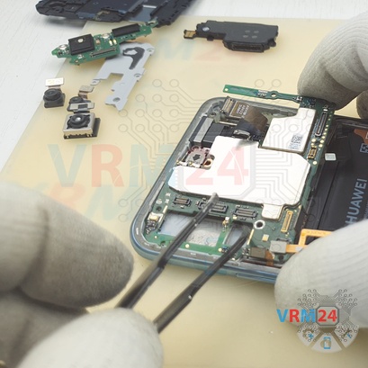 How to disassemble Huawei Y9s, Step 15/4
