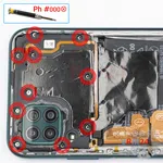 Como desmontar Huawei P40 Lite, Passo 3/1