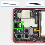 Cómo desmontar Samsung Galaxy Note 10 Lite SM-N770, Paso 13/1