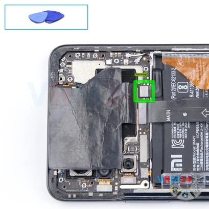 How to disassemble Xiaomi POCO F3, Step 7/1
