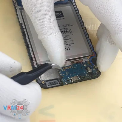 Como desmontar Samsung Galaxy A25 SM-A256 por si mesmo, Passo 13/3
