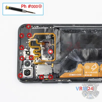 How to disassemble Huawei Honor View 20, Step 5/1