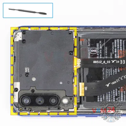 Cómo desmontar Xiaomi Mi A3, Paso 5/1