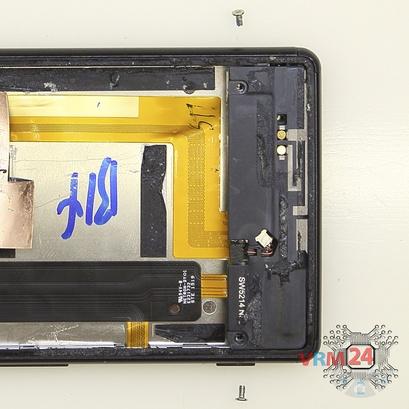 How to disassemble Sony Xperia M4 Aqua, Step 4/2