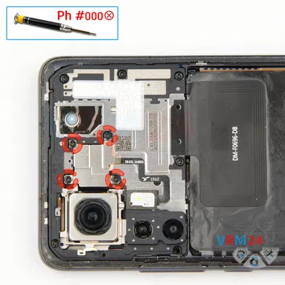 How to disassemble Xiaomi 12X, Step 5/1