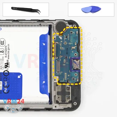 How to disassemble Samsung Galaxy A17 4G SM-A175, Step 13/1