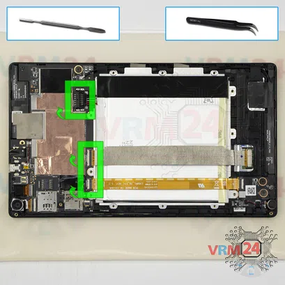 Cómo desmontar Asus ZenPad 8.0 Z380KL, Paso 5/1