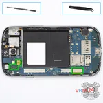 How to disassemble Samsung Galaxy S3 Neo GT-I9301i, Step 7/1