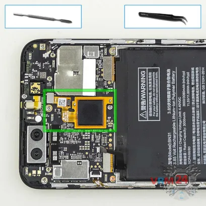 Как разобрать Xiaomi Mi 5X, Шаг 9/1
