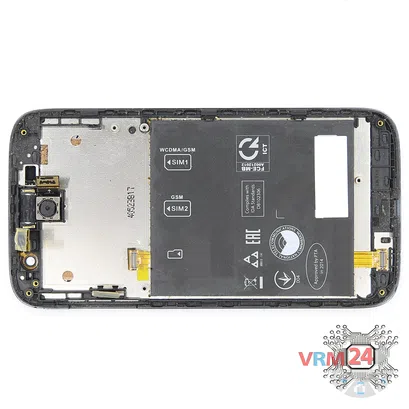 How to disassemble Lenovo A859, Step 12/1