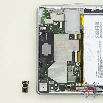 Cómo desmontar Lenovo Tab 4 Plus TB-8704X, Paso 9/2