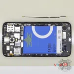 How to disassemble Alcatel OT POP 2 7043K, Step 4/3