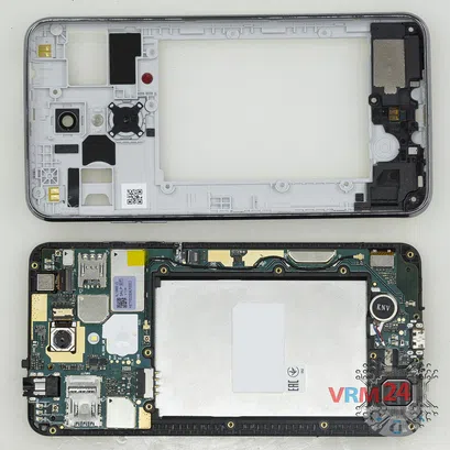 How to disassemble LG K7 (2017) X230, Step 4/2